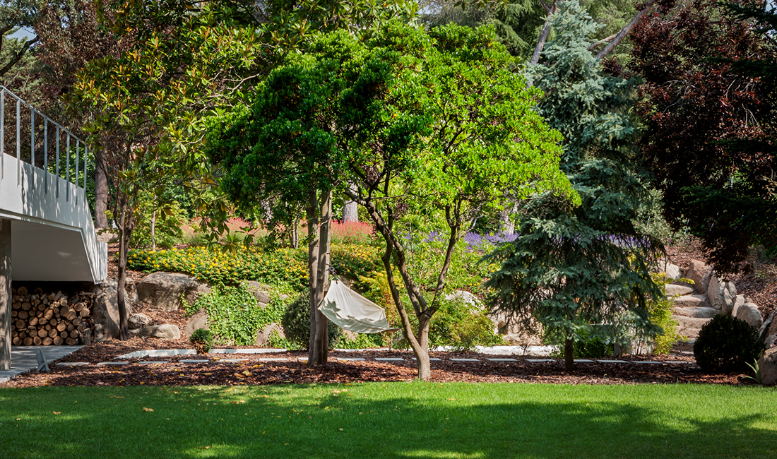 Proyecto de paisajismo jardin la moraleja
