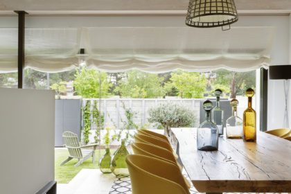 Comedor Casa XY, Arquitectura en madera