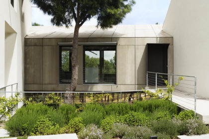 Jardín Casa XY, Arquitectura en madera