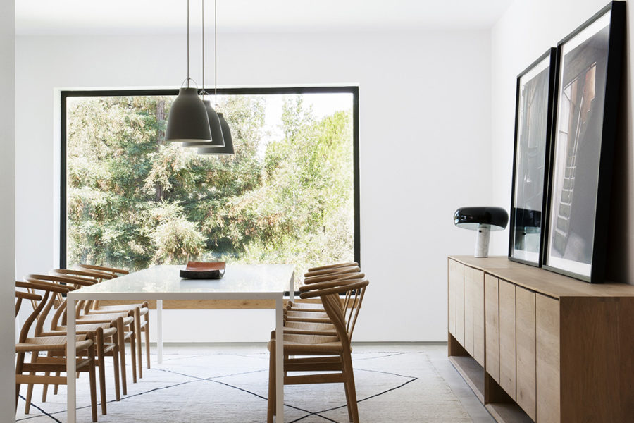 Comedor de la reforma integral vivienda en La Moraleja