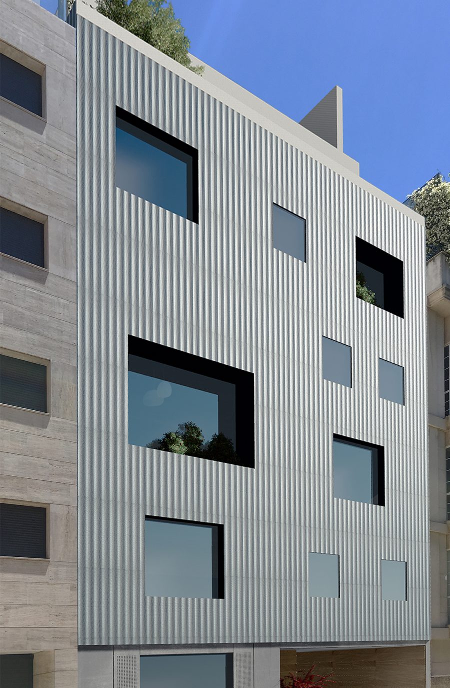 Antonio rodriguez villa 8 render fachada