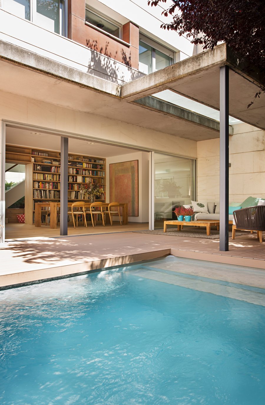 Reforma vivienda adosada moraleja piscina